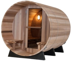 barrel sauna