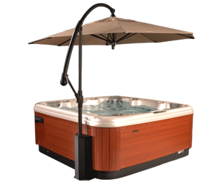 parasol jacuzzi