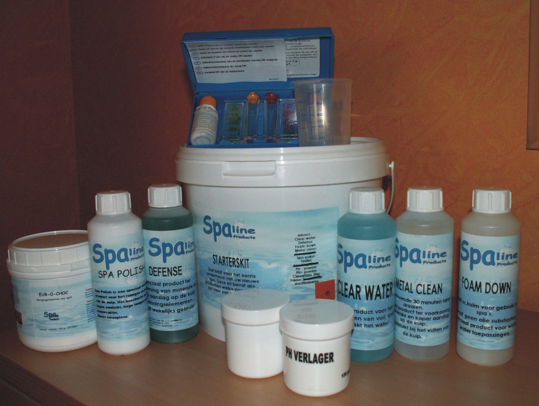 spa startkit set jacuzzi