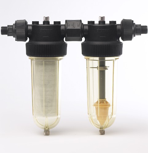 regenwater filter + zandfilter sintropur